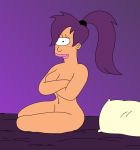 futurama nude pose purple_hair spider-matt turanga_leela