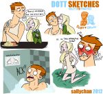 comic dawn_(tdi) scott_(tdi) tagme teeth text total_drama_island