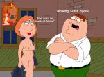 crossover family_guy fellatio lois_griffin peter_griffin satan south_park