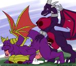 big_breasts breasts cum cute cynder dragon eradragon furry futanari herm ignatius_husky intersex penis sex spyro spyro_the_dragon testicles wings