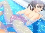 1boy 1girl bare_shoulders bent_over blush brown_hair censored closed_eyes cum ejaculation hair long_hair open_mouth outdoors penis sex sora_no_iro_mizu_no_iro sorayama_natsume swimsuit taka_tony taka_tony_(artist) takayuki_tanaka takayuki_tanaka_(artist) tanaka_takayuki tanaka_takayuki_(artist) tony_taka tony_taka_(artist) underwater_sex vaginal water