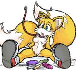  collar female furry genderswap leash miles_&quot;tails&quot;_prower millie_tailsko mutabouru nude rule_63 sega sex_toy sonic_(series) sonic_team 