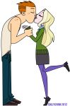 dawn_(tdi) duo kissing sallychan scott_(tdi) tagme total_drama_island