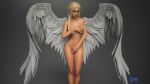 angel breasts modelart001 nude solo_female