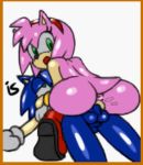 amy_rose animated cowgirl_position gif girl_on_top happy is is_(artist) loop sega sonic sonic_the_hedgehog sonic_the_hedgehog_(series) vaginal