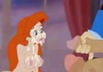 2guys animated blue_eyes breasts bukkake cartoonvalley.com cum cum_on_breasts cumshot disney duplicate facial female gif grimsby hair helg_(artist) lipstick long_hair male masturbation nude penis prince_eric princess_ariel red_hair repost the_little_mermaid