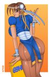  big_ass big_breasts breasts capcom chun-li lipstick street_fighter xpod 