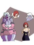  big_breasts body_swap cosplay ermauk kairi kingdom_hearts mature mature_female plump the_little_mermaid transformation ursula 