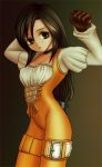 1girl final_fantasy final_fantasy_ix garnet_til_alexandros_xvii long_hair low-tied_long_hair solo suhara_(protea)