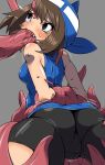 ass bike_shorts ditto fang haruka_(pokemon) hun may odamaki_sapphire pokemon pokemon_(game) pokemon_rse pokemon_ruby_and_sapphire pokemon_special pokephilia sapphire tentacle trefoil