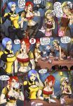 blue_hair borderlands borderlands_2 drugged huge_breasts lilith_(borderlands) maya_(borderlands) red_hair shadman tattooed_girl tiny_tina