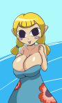  aryll big_breasts breasts cleavage female iggy-bomb solo tease the_legend_of_zelda the_wind_waker 