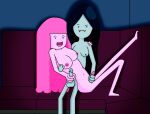 adventure_time black_hair canon_couple completely_nude completely_nude_female floating futa futanari futanari*futanari futanari_on_futanari futanari_with_futanari grey_skin hand_on_breast hand_on_penis hand_on_shoulder handjob marceline marceline_abadeer masturbation moffoffo moffoffo_(artist) mutual_handjob mutual_masturbation pink_hair pink_skin princess_bonnibel_bubblegum princess_bubblegum romantic romantic_couple yuri