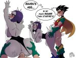  1boy 1girl batman_(series) chillguydraws dc dc_comics dick_grayson female male rachel_roth raven_(dc) robin_(dc) sex tagme teen_titans warner_bros warner_bros._animation warner_brothers 