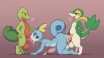  3_fingers 3_toes absurd_res ai_generated all_fours anal anal_penetration anthro anthro_on_anthro anthro_penetrated anthro_penetrating anthro_penetrating_anthro ass balls big_balls big_penis big_tail biped black_eyes blue_body blue_cheeks blush bodily_fluids breath brown_eyes cum cum_in_ass cum_in_mouth cum_inside cum_on_body cum_on_butt cum_on_face cum_on_ground cum_on_penis feet fellatio fingers generation_3_pokemon generation_5_pokemon generation_8_pokemon genital_fluids genitals green_body group half-closed_eyes hand_on_hip hand_on_partner's_head high_res huge_balls huge_penis leaf_tail looking_at_another looking_at_partner looking_at_partner's_penis male male/male male_penetrated male_penetrating male_penetrating_male mouth_closed narrowed_eyes nintendo open_mouth open_smile oral penetration penile penile_penetration penis penis_in_ass penis_in_mouth pokemon pokemon_(species) pupils red_body sex simple_background smile smiling_at_another smiling_at_partner snivy sobble standing tail tan_body toes tongue tongue_out tongue_out_fellatio treecko trio vein veiny_penis white_pupils yellow_body yellow_sclera yiff_ai_(director) 