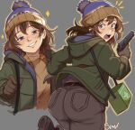  1girl 1girl 1girl 1girls ass big_ass biohazard bryan_hodukavich capcom clothed clothed_female dat_ass female_only female_solo genderswap genderswap genderswap_(mtf) gun handgun resident_evil resident_evil_(2026_film) running running_away semidraws shoes solo_female solo_focus standing standing_up twitter 