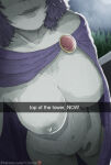  1girl big_breasts dc dc_comics female nude rachel_roth raven_(dc) snapchat solo teen_titans vyluna_ warner_bros warner_bros._animation warner_brothers 