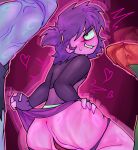 1girl 1girl2boys 1girls 2boys ass ass_focus ass_grab ass_spread big_penis biting_lip blush bluuzick_(kevin) broz_boyz broz_boyz_go female_focus flat_chested gloves grabbing_ass hackzack_(zack) hard_cock hearts heat helpless_whore in kneel lifting_skirt looking_at_viewer looking_back looking_back_at_viewer needy not_my_oc on_knees panties penis penises_everywhere purple_hair purple_skin pussy sexy_look short_hair short_skirt skirt_lift skirt_up smile spread_ass surrounded_by_penises sweatdrop violettav_(violett)