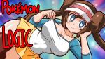  1girl ass blush breasts brown_hair collarbone game_freak hips huge_ass huge_breasts light-skinned_female light_skin long_hair looking_at_viewer nintendo pokemon rosa_(pokemon) smile teemo_vs_all thick_thighs thighs tied_hair twin_tails twin_tails wide_hips 