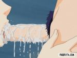  anime cum daiakuji dripping fellatio futa futanari gif hentai oral penis saliva 