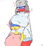  &bull;w&bull; 1girl 2_girls 2boys accesory among_us among_us_reference big_breasts big_girl big_thighs blood blood_on_face blue_eyes blush blush_lines breasts collaboration countryballs countryhumans countryhumans_girl crewmate_(among_us) eye_patch flower hat headwear hearts_around_head kak0yt0_chel looking_at_another male nose_bleed nosebleed pink_shirt pink_star red_skin russia_(countryhumans) serbia_(countryhumans) shy sunglasses sweater tagme tagme_(artist) thigh_gap thumbs_up ukraine_(countryhumans) united_states_of_america_(countryhumans) ushanka white_background yellow_skin 