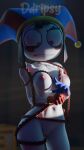 1girl 3d 3d_(artwork) blender ddripzins epic_games female fortnite glitch_productions human jester netflix nude pomni_(the_amazing_digital_circus) solo tagme the_amazing_digital_circus youtube