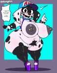  101_dalmatian_street 101_dalmatians 1girl 1girl 3_toes 4_fingers anthro areola ass baseball_cap belly big_areola big_ass big_breasts bottomless bottomless_female bracelet breasts canid canine canis choker claws clothed clothing dalmatian disney dizzy_(101_dalmatians) domestic_dog dongitos facial_piercing feet femboy fingers flustered footwear hat headgear headwear high_heels high_res huge_ass huge_breasts jewelry legwear looking_at_viewer mammal necklace nipple_piercing nipples nose_piercing nose_ring notched_ear piercing pubes ring_piercing shoes short_stack slightly_chubby slightly_chubby_female speech_bubble spiked_bracelet spikes stockings talking_to_viewer thick_thighs toes topwear 