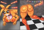  <3_eyes 1girl 1girl 2023 all_fours animatronic anthro anus areola ass ass_jiggle avian bib big_areola big_ass big_ass big_breasts bird black_sclera blonde_hair bodily_fluids bouncing_ass bouncing_butt breasts breeding_request bubble_ass bubble_butt butt_jiggle chicken curvaceous curvy_figure detailed_background dialogue digital_drawing_(artwork) digital_media_(artwork) drawsfigures english_text eyelashes fingers five_nights_at_freddy's five_nights_at_freddy's_2 galliform gallus_(genus) genital_fluids genitals hair heart high_res hourglass_figure huge_areola huge_ass huge_ass huge_breasts inside jiggling letterbox machine motion_lines nipples nude phasianid profanity pussy pussy_juice robot scottgames sharp_teeth small_waist smile stuck_in_vent teeth text thick_thighs through_wall toy_chica_(fnaf) toy_chica_(love_taste) vent voluptuous white_eyes wide_hips yellow_body yellow_skin 