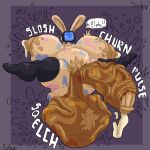 1futa 1girls 2d_(artwork) a_whole_system artist_name artist_signature balls big_ass big_balls big_testicles breast_milk bulge_under_clothes bunny bunny_ears cock-tail color cum cum_drip cum_dripping_from_penis ears furry furry_ears furry_tail futanari heart_symbol huge_ass huge_balls huge_testicles lactation legs_up legwear light_skin lying_on_back milk milking milking_breasts pash_(ir1scritter) penis ponytail pubic_hair screen_face scrotum_flap simple_background spots stockings tail testicle thick thick_thighs tv_head tvhead veiny_balls veiny_cock veiny_penis veiny_testicles yellow_body