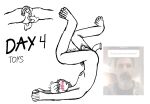  2_dildos cuntboy cuntboy_sans_balls dildo dildo_in_ass dildo_in_pussy double_dildo double_penetration kinktober mastectomy_scar meme_in_the_background monochrome phalloplasty scout_(team_fortress_2) team_fortress_2 tf2 top_surgery_scars trans_male trans_man 