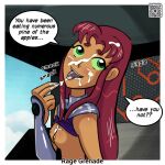 1girl dc dc_comics female koriand'r rage_grenade risenhentaidemon solo starfire tagme teen_titans warner_bros warner_bros._animation warner_brothers