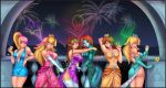 ass big_breasts breasts felox08 jpeg_artifacts metroid midna multiple_girls princess_daisy princess_peach princess_rosalina princess_zelda samus_aran super_mario_bros. the_legend_of_zelda twilight_princess yuri