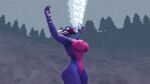 1girl 3d 3d_(artwork) activision anthro asphyxiation big_breasts breasts chained cynder dragon drowning female female_only imminent_death kami_dragon nipples nude peril random1985 scalie sfm solo solo_female source_filmmaker spyro_the_dragon the_legend_of_spyro underwater