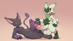  3_fingers 3_toes absurd_res ai_generated anthro balls bandai_namco big_balls big_ears big_penis biped black_body black_claws black_fur blackgatomon bodily_fluids claws crossover digimon digimon_(species) dripping duo fangs feet felid feline finger_claws fingers floragato fluffy_(artist) fluffy_tail fur generation_9_pokemon genital_fluids genitals green_body half-closed_eyes hand_on_partner high_res huge_balls huge_penis long_ears long_tail looking_at_genitalia looking_at_own_penis looking_at_penis looking_at_self male mammal mouth_closed musk narrowed_eyes nintendo on_ground open_mouth open_smile paws pee peeing peeing_on_another penile_spines penis piss_on_ground pokemon pokemon_(species) precum precum_drip precum_on_penis purple_body purple_fur red_eyes simple_background smile snout standing tail teeth toes urine_on_belly vein veiny_penis watersports whiskers yellow_eyes yiff_ai_(director) 