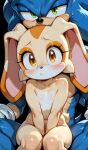 1boy 1girl ai-generated ai_assisted ai_generated blue_fur blush brown_eyes completely_nude_female completely_nude_male cream_the_rabbit embarrassed furry furry_female furry_male green_eyes grin grinning looking_at_viewer naughty_face navel nervous nude_female nude_male orange_eyes sega shy sitting_on_lap sitting_on_person sonic_the_hedgehog sonic_the_hedgehog_(series) yiff ylegal
