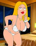  american_dad bra francine_smith huge_breasts panties ready_to_fuck thighs 