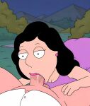 bonnie_swanson cheating_wife deepthroat erect_penis family_guy fellatio peter_griffin