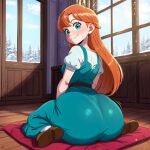 anna (frozen) from disney by fundoshilover101
