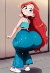 1girl ai_generated ass big_ass breasts chelsea_(ruby_gillman) disney fundoshilover101 huge_ass ruby_gillman,_teenage_kraken