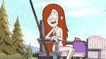 1girl edit gif gravity_falls wendy_corduroy