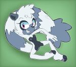 1girl chinry female idw_publishing lemur nude pinup solo sonic_the_hedgehog_(comics) sonic_the_hedgehog_(idw) sonic_the_hedgehog_(series) spread_legs tangle_the_lemur topless