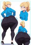 1girl ai_generated ass big_ass breasts disney fundoshilover101 huge_ass inside_out inside_out_2 pixar riley_anderson