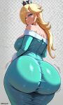 1girl ai_generated ass big_ass big_breasts breasts fundoshilover101 huge_ass mario_(series) nintendo rosalina