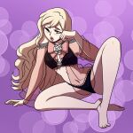 1girl 1girl 1girl alluring elise_(fire_emblem) fire_emblem fire_emblem_fates fire_emblem_warriors intelligent_systems kinkymation lingerie medium_breasts