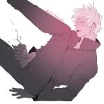 1boy cum cumming cumshot fapping jujutsu_kaisen male masturbation nikku94947798 penis pleasure_face satoru_gojo