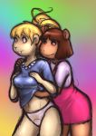  anthro arthur_(series) character_request d.w._read dora_winifred_read namelessenemy panties short_hair yuri 