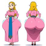 princess zelda from nintendo by fundoshilover101