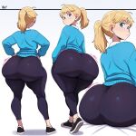 1girl ai_generated ass big_ass breasts disney fundoshilover101 huge_ass inside_out inside_out_2 pixar riley_anderson
