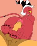 2boys 5_toes albino anthro balls barefoot cyborg-steve demon edit fangs feet feminine foot_fetish foot_play footjob fuckboy furry genitals helluva_boss horns human humanoid_feet imp looking_back male/male moxxie moxxie_(helluva_boss) moxxie_(vivzmind) nude penis rear_view reverse_footjob sex sexy sexy_feet sexy_soles soles tail teeth toeclaws toes twink two-footed_footjob vivienne_medrano vivziepop white_hair yaoi yellow_eyes