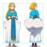 princess zelda from nintendo by fundoshilover101